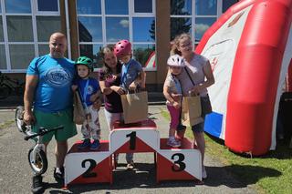 Zawody rowerkowe w Drawsku 