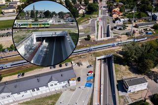 Nowy tunel na Mazowszu już gotowy. Został otwarty kilka miesięcy przed terminem