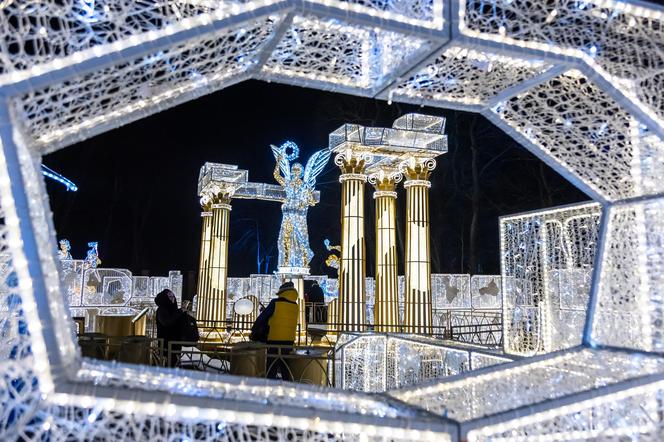 Królewski Ogród Światła - zobacz zdjęcia klimatycznych iluminacji w Warszawie