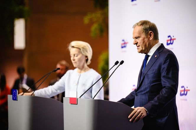 Donald Tusk spotkał się z Ursulą von der Leyen. Zapowiada deportacje cudzoziemców