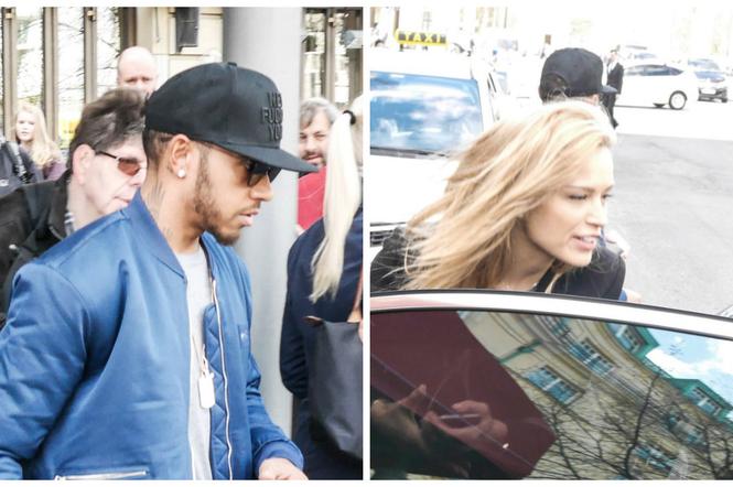 Lewis Hamilton i Petra Nemcowa