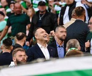 Karol Nawrocki na meczu Lechia Gdańsk - Motor Lublin. Prezydent poszedł do młyna! 
