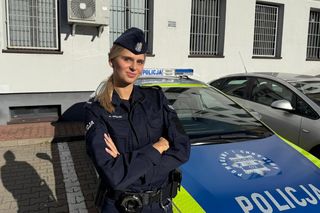 Piękna policjantka z Warszawy bohaterką. Uratowała życie staruszce na pasach