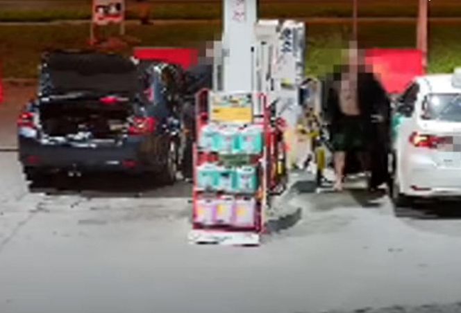 Wrocław. Rozlał benzynę na stacji i ją podpalił. 49-latek w rękach policji [ZDJĘCIA]