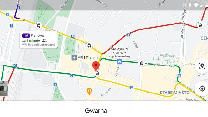 Od teraz w Google Maps zaplanujesz swoją podróż tramwajem oraz autobusem