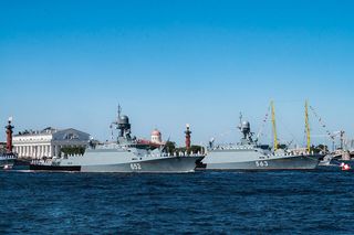 Rosyjskie korwety.