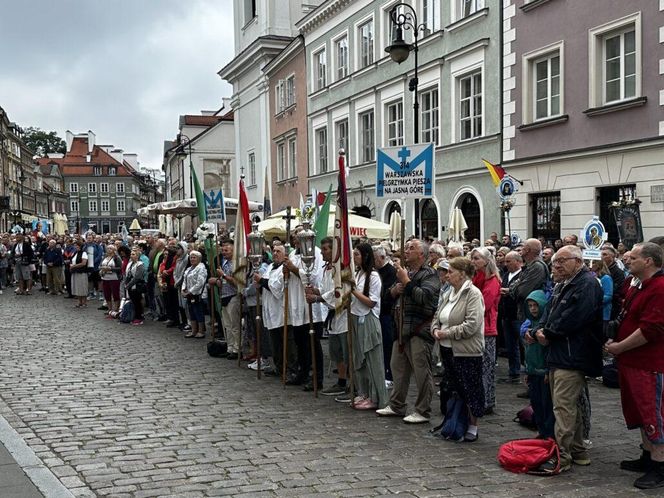 314. Warszawska Pielgrzymka Piesza - wyjście z Warszawy