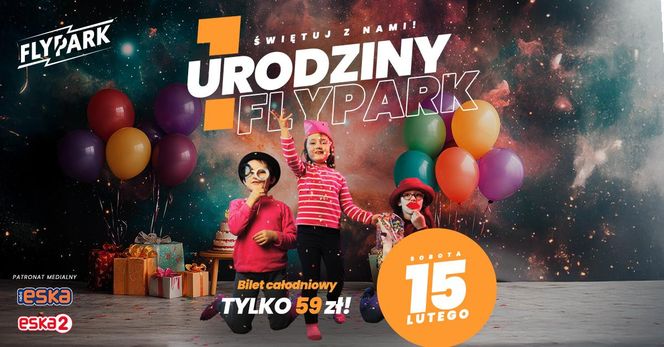 Fly Park w Kielcach świętuje pierwsze urodziny! 