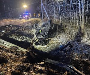 Groźny wypadek w Pyskowicach. Trzy osoby trafiły do szpitala