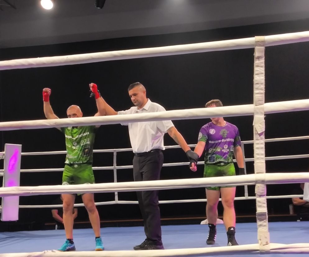 Gala boksu w Tarnowie. Gwiazdy ringu dla chorego Krystiana Klekota