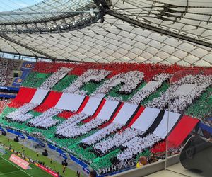 Kibice na meczu Pogoń - Legia