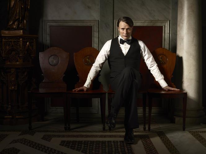 Mads Mikkelsen w serialu "Hannibal"