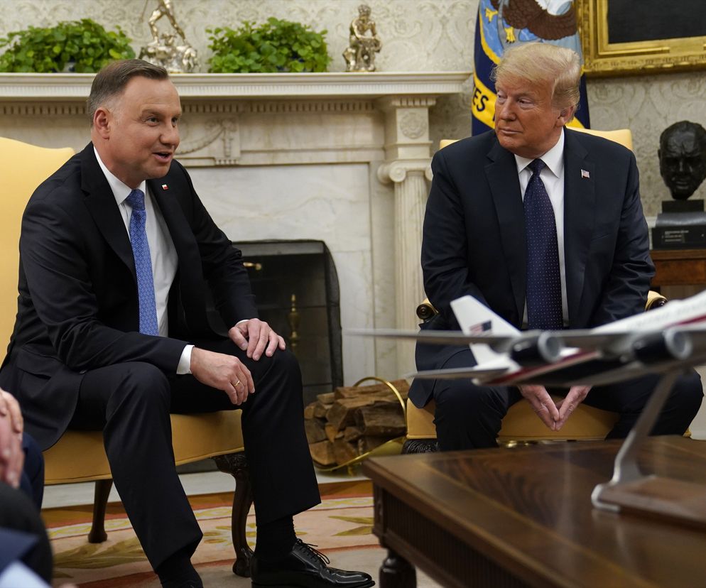 Andrzej Duda, Donald Trump