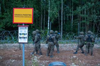 Straż Graniczna i wojsko zatrzymali grupę, która niszczyła płot na granicy polsko-białoruskiej