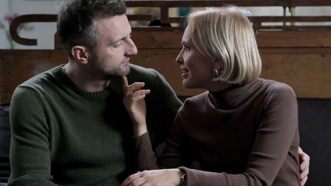 	M jak miłość odc. 1870. Dorota (Iwona Rejzner), Bartek (Arkadiusz Smoleński)