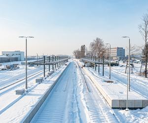 Trwa budowa linii kolejowej do Katowice Airport
