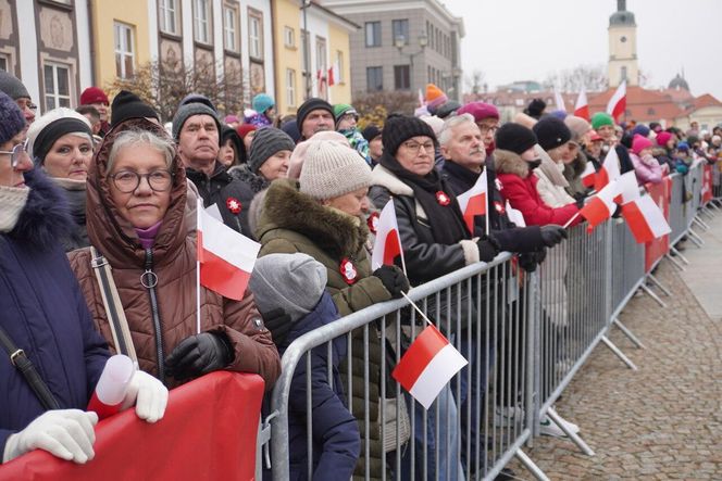 Tak białostoczanie uczcili Narodowe Święto Niepodległości 2024 w Białymstoku [ZDJĘCIA]