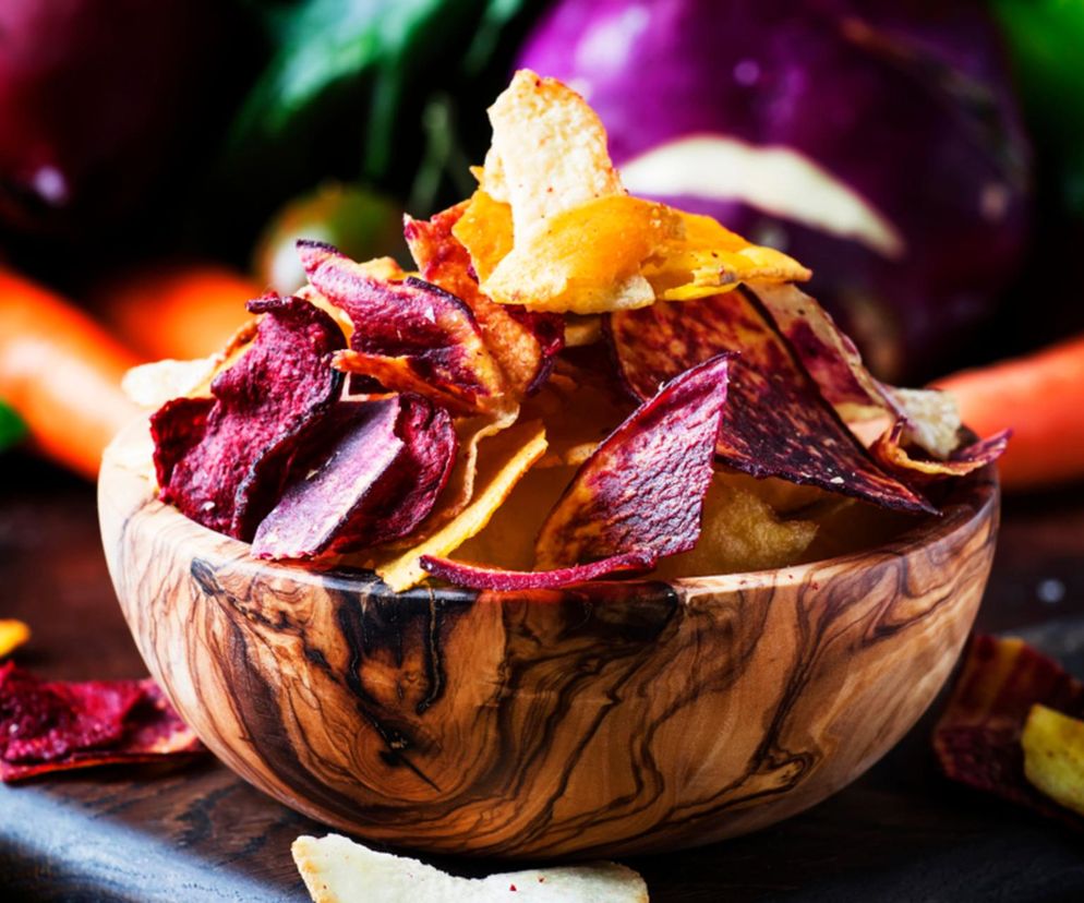 Sklepowe chipsy wymieniłam na domowe. Przygotowuje je z kilku składników