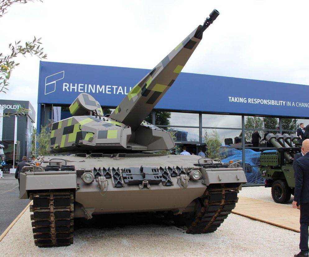 Skyguard 30 na podwoziu czołgu Leopard 1