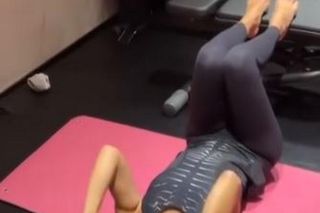  Anna Popek dba o figurę.