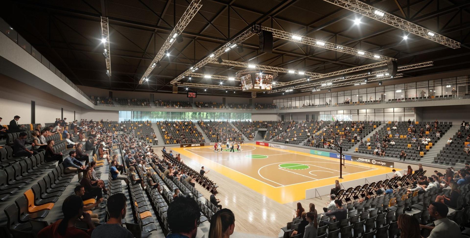 Hala sportowa i główny stadion warszawskiej Skry