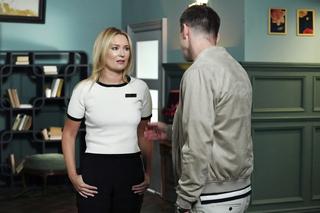 Barwy szczęścia odc. 2773: Bruno (Lesław Żurek), Karolina (Marta Dąbrowska)