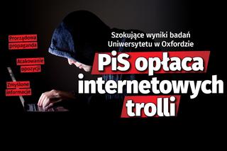 PiS opłaca internetowych trolli, by siali propagandę. Szokujące wyniki raportu