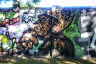 Graffiti na łódzkim zoo [ZDJĘCIE DNIA]