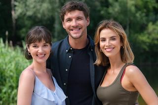 	M jak miłość odc. 1764. Marcin (Mikołaj Roznerski), Ania (Alina Szczegielniak), Kama (Michalina Sosna)