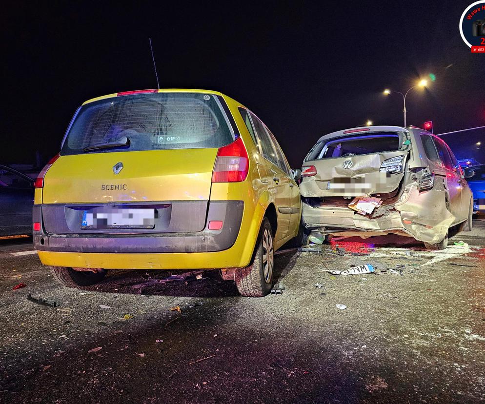 Kompletnie pijany Ukrainiec wjechał w 4 auta. Jakim cudem był w stanie kierować autem w takim stanie?!