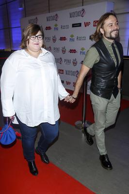 Dominika Gwit z narzeczonym