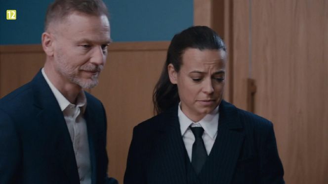 M jak miłość odc. 1872 po wakacjach. Magda (Anna Mucha), Andrzej Budzyński (Krystian Wieczorek)