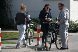 Premier na przejażdżce rowerowej