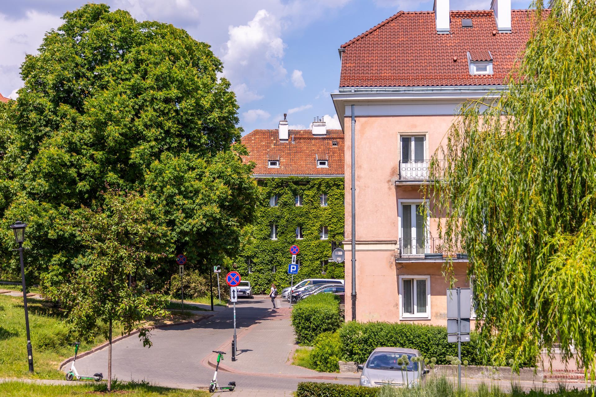 Mariensztat w Warszawie - zdjęcia. Niewykorzystany potencjał w centrum miasta