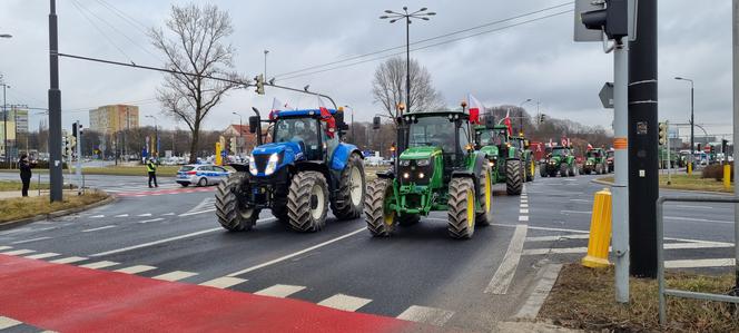 Protest rolników w Lublinie [GALERIA]