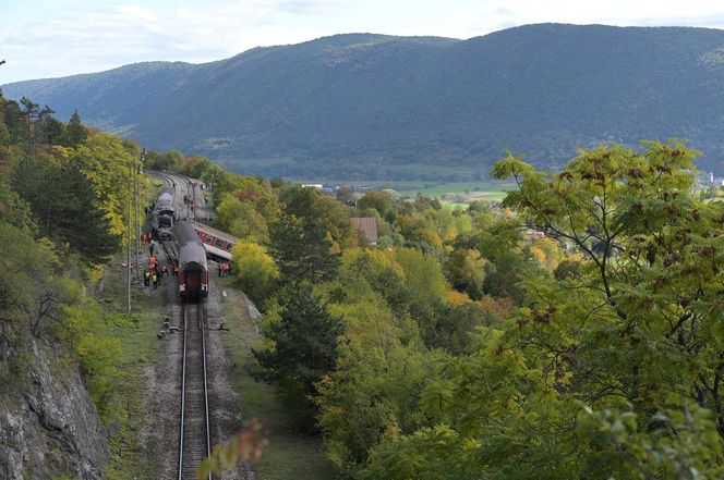 Zderzyły się dwa pociągi ekspresowe na Słowacji