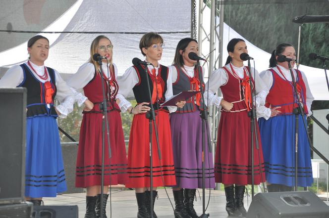 Rzemieślniczy Bazar w Kielcach. Były stoiska handlowe oraz atrakcje