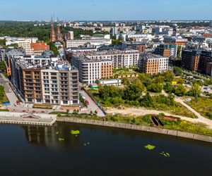 Port Praski w Warszawie z lotu ptaka