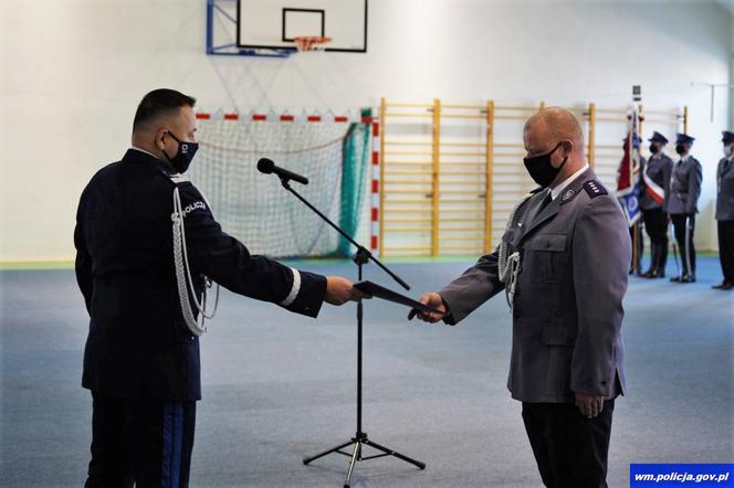 Nowi funkcjonariusze warmińsko-mazurskiej policji już po ślubowaniu