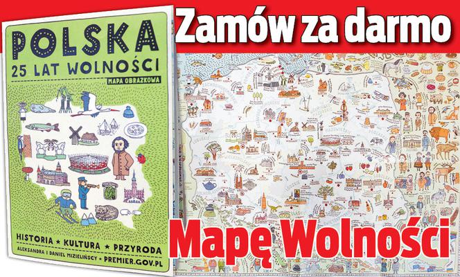 Zamów za darmo Mapę Wolności