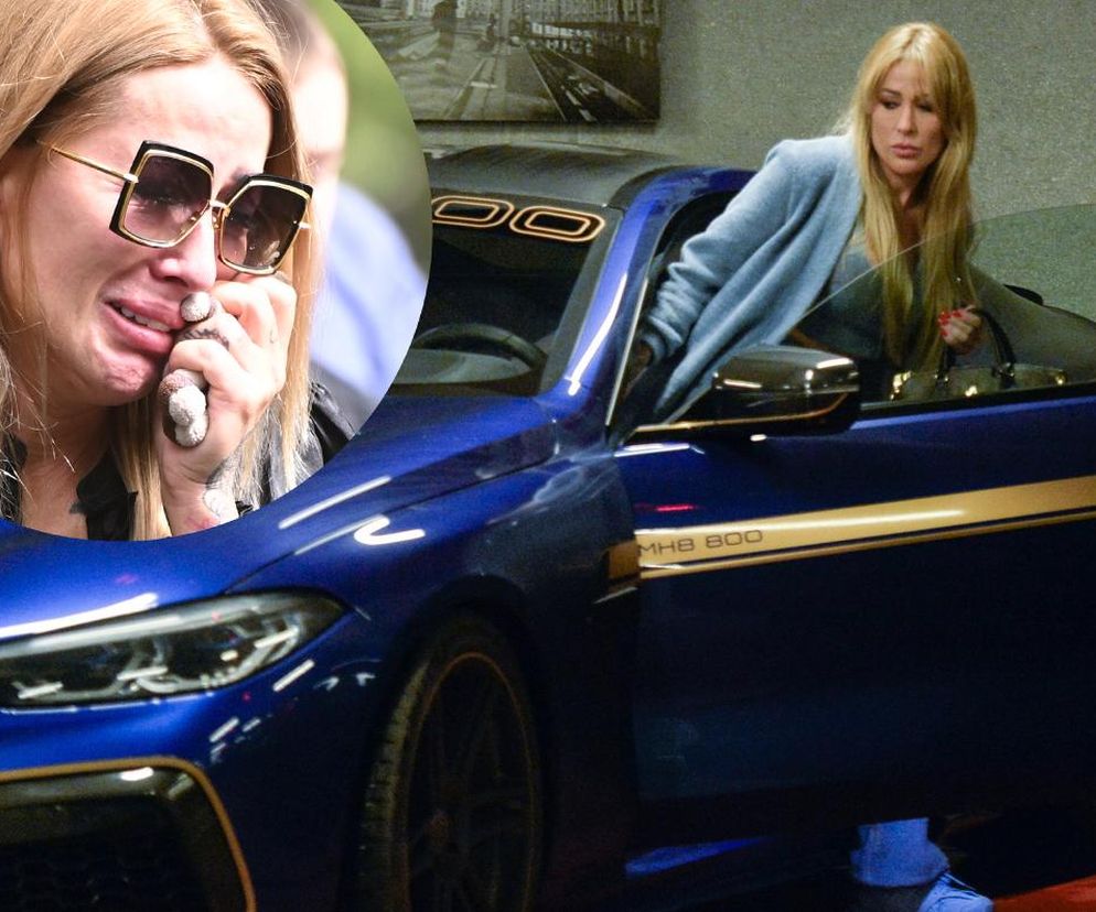 Sylwia Peretti rozpacza w domu po śmierci syna Patryka