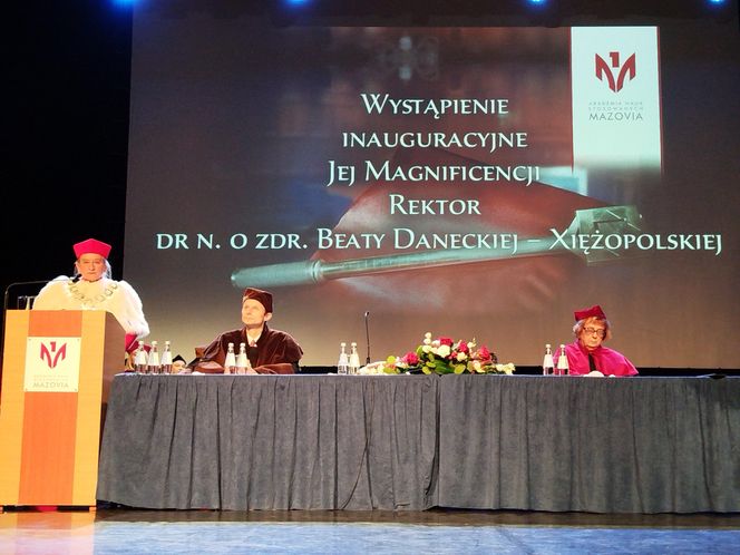 Inauguracja roku akademickiego 2025/2026 w Akademii Nauk Stosowanych Mazovia