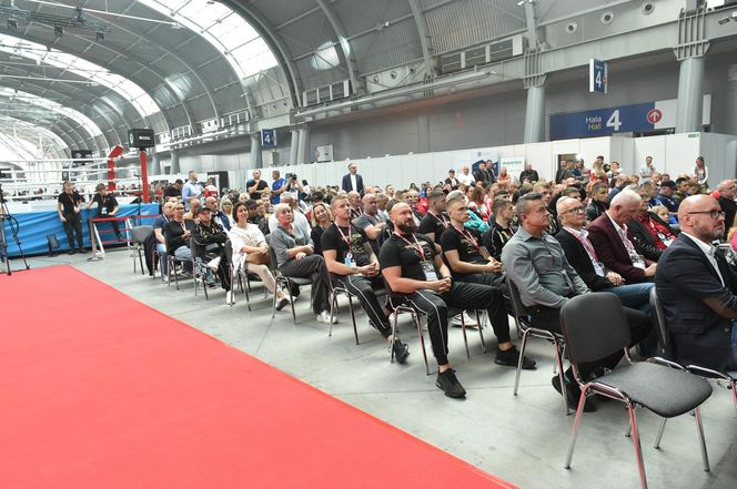 Andrzej Gołota na otwarciu V Forum Polskiego Boksu w Kielcach