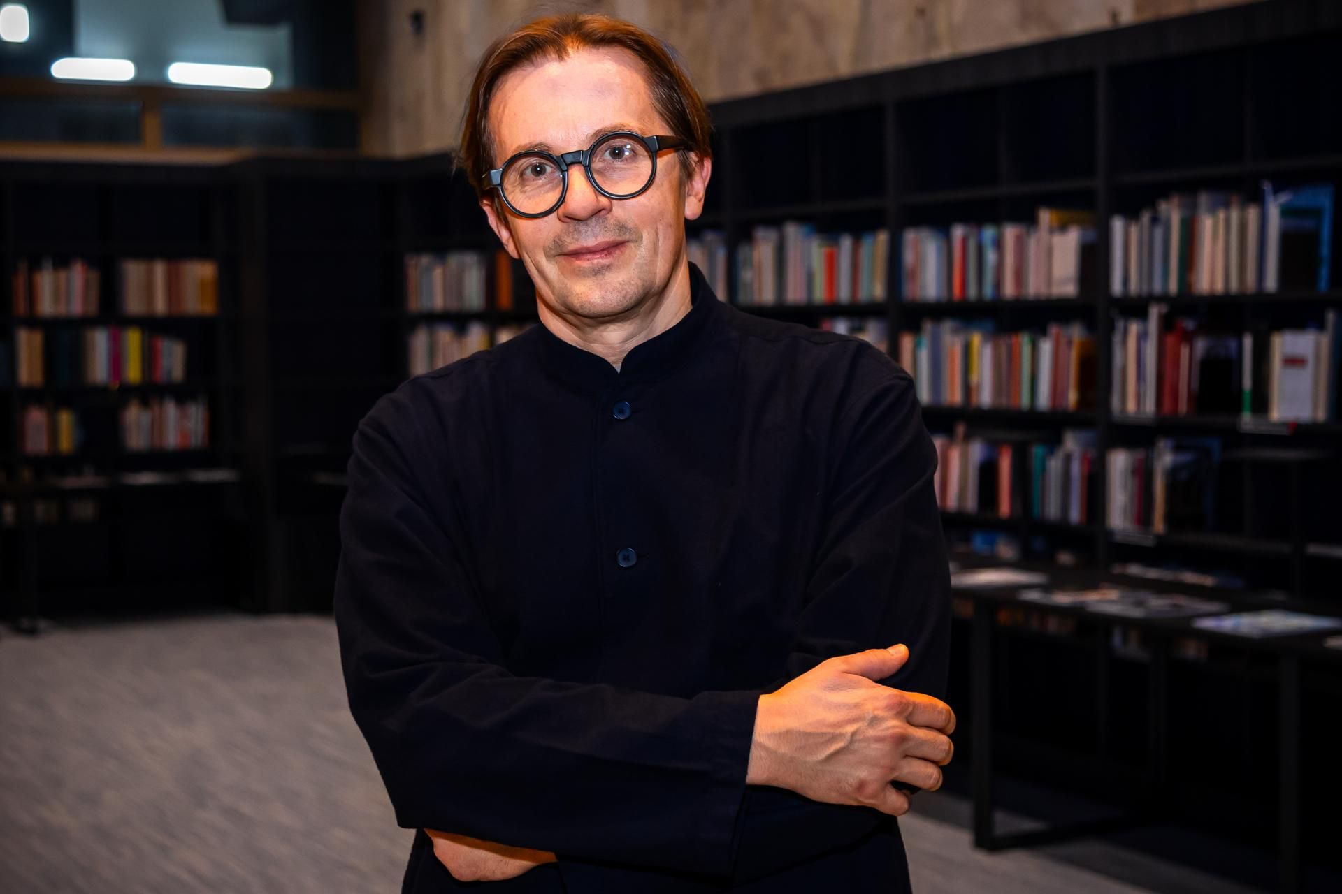 Tomasz Konior, architekt i Biblioteka Narodowa w Warszawie. Wnętrza