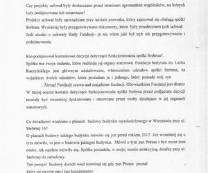  Protokół z przesłuchania Barbary Skrzypek. Prokuratura Okręgowa w Warszawie publikuje dokument