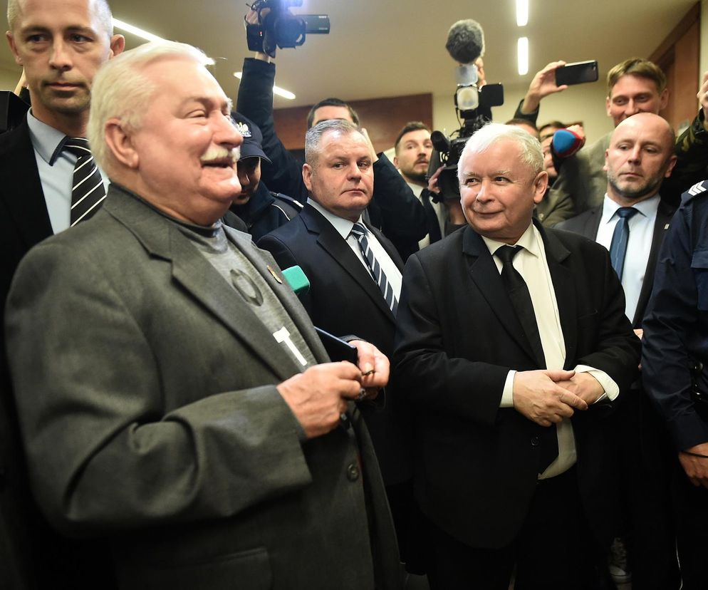 Kaczyński, Wałesa
