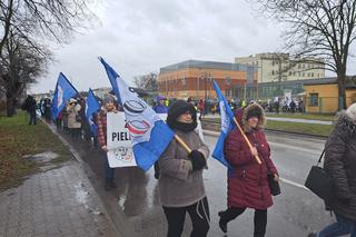 Protest pielęgniarek w Tarnowie