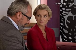 M jak miłość odc. 1714. Weronika (Ewelina Kudeń-Nowosielska), Adam Werner (Jacek Kopczyński)