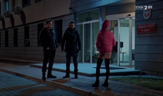 M jak miłość odc. 1522. Ala (Alicja Ostolska), Rafał Stadnicki (Jakub Kucner), Janek (Tomas Kollarik)
