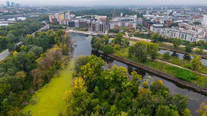 Port Praski - widok z drona, wrzesień 2024